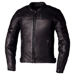 RST Hillberry 2 Leather Motorcycle Jacket - Brown