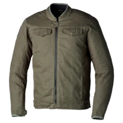 RST IOM TT Crosby 2 CE Men's Textile Motorcycle Jacket - Olive