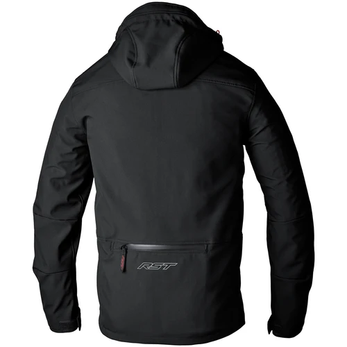 RST Havoc Men's Waterproof Armoured Motorcycle Hoodie - Black 4 RST Havoc Men's Waterproof Armoured Motorcycle Hoodie - Black - Image 2
