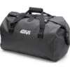Givi 60 Litre Waterproof Duffel Bag With Roll Top Closure - Black -Motorcycle Equipment Store 14170 Givi EA119BK Waterproof Seat Bag 60L Black 1600 0 34956.1663260096