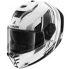 SHARK Spartan RS Motorcycle Helmet - Byrhon WKU White/Grey/Black