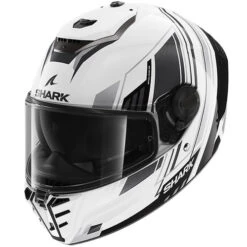 SHARK Spartan RS Motorcycle Helmet - Byrhon WKU White/Grey/Black