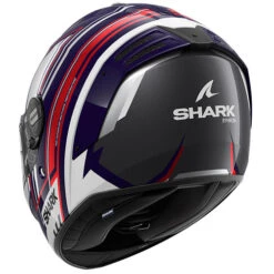 SHARK Spartan RS Motorcycle Helmet - Byrhon BWU Blue/Red/Silver -Motorcycle Equipment Store 22668 200 he8110e bwu b 1 3 600 89017.1669996587