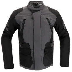 RICHA Phantom III Men's Waterproof Textile Motorcycle Jacket - Grey & Black -Motorcycle Equipment Store 23191 082 phaiii bg b 1 3 600 98019.1670066026