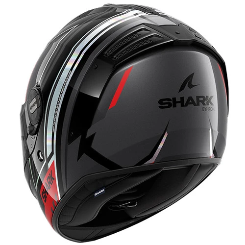 Shark Spartan RS Motorcycle Helmet - KIR Black/Red/Chrome 5 Shark Spartan RS Motorcycle Helmet - KIR Black/Red/Chrome - Image 3