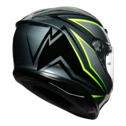 AGV K6 Motorcycle Helmet - Flash Grey/Black/Flo Yellow -Motorcycle Equipment Store 300620 gry 10 61788.1614341608