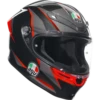 AGV K6-S Slashcut Motorcycle Helmet Full Face - Red/Black/Grey ECE 22.06