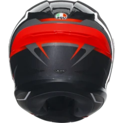 AGV K6-S Slashcut Motorcycle Helmet Full Face - Red/Black/Grey ECE 22.06 -Motorcycle Equipment Store 300724 gry 5 39370.1675878106