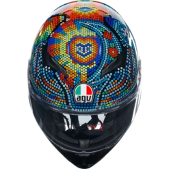 AGV K3 Motorcycle Helmet Full Face - Rossi Winter Test 2018 ECE 22.06 -Motorcycle Equipment Store 300739 rep 8 81283.1675878322