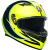 AGV K3 Motorcycle Helmet Full Face - Rossi Winter Test Phillip Island 2005 ECE 22.06 -Motorcycle Equipment Store 300740 rep 2 39455.1675878494