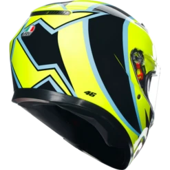 AGV K3 Motorcycle Helmet Full Face - Rossi Winter Test Phillip Island 2005 ECE 22.06 -Motorcycle Equipment Store 300740 rep 7 89893.1675878494