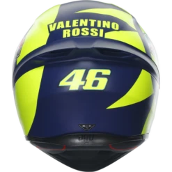 AGV K1-S Soleluna 2018 Replica Full Face Motorcycle Helmet - Indigo/Yellow ECE 22.06 -Motorcycle Equipment Store 300751 rep 5 04678.1675960326