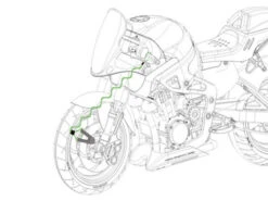 KOVIX KVZ 14mm Motorcycle Disc Lock - Flo Green -Motorcycle Equipment Store 419X307 d58c711540 97647.1644572738
