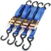 Bike It 4 Piece Ratchet Strap Set - Blue -Motorcycle Equipment Store 50008 4 l 91492.1666280065