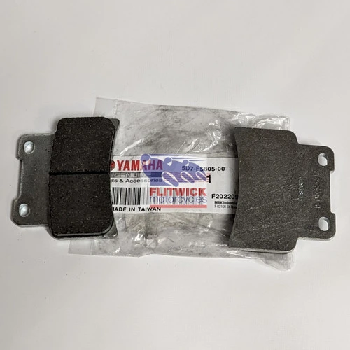 Genuine Yamaha OEM MT-125, YZF-R125, & YZF125 Front Brake Pad Pair Set - 5D7-F5805-00 3 Genuine Yamaha OEM MT-125, YZF-R125, & YZF125 Front Brake Pad Pair Set - 5D7-F5805-00