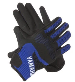 Genuine Yamaha Paddock Blue Knitted Cuba Cycling/E-Bike Gloves