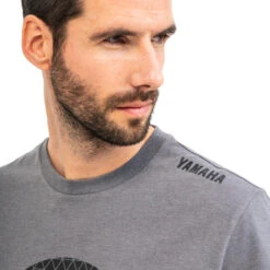 Genuine Yamaha MT Phoenix Men's T-Shirt -Grey/Orange -Motorcycle Equipment Store B21 MT101 F0 0L MT t shirt Male Studio 004 Tablet 55267.1641985859