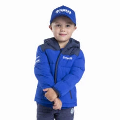Genuine Yamaha Paddock Blue Valencia Kid's Waterproof Jacket