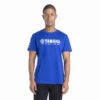 Genuine Yamaha Paddock Blue Cork Men's T-Shirt -Motorcycle Equipment Store B24 FT112 E0 0L Paddock Blue Essentials Tshirt Men Studio 001 42715.1699537137