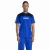 Genuine Yamaha Paddock Blue Men's Kan Short-Sleeve T-Shirt -Motorcycle Equipment Store B24 FT113 E2 0L 24 PB street T shirt men Kan Studio 001 46548.1699462487