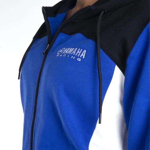 Genuine Yamaha Paddock Blue Dankos Men's Hoodie 4 Genuine Yamaha Paddock Blue Dankos Men's Hoodie - Image 2