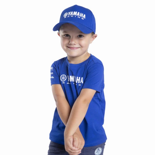 Genuine Yamaha Paddock Blue Essentials Kids' Bruge T-Shirt 4 Genuine Yamaha Paddock Blue Essentials Kids' Bruge T-Shirt - Image 2