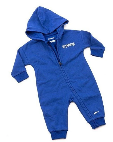Genuine Yamaha Paddock Blue Amhara Baby Onesie/Coversuit 3 Genuine Yamaha Paddock Blue Amhara Baby Onesie/Coversuit