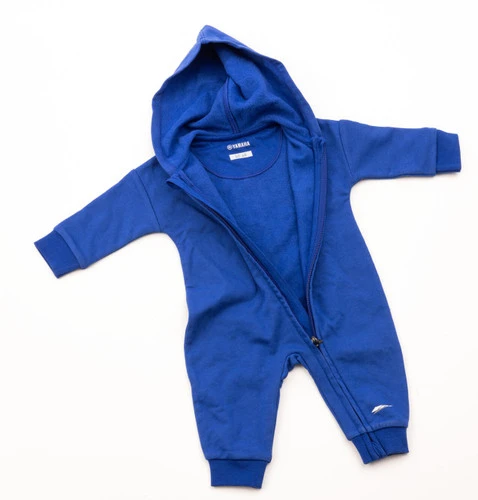 Genuine Yamaha Paddock Blue Amhara Baby Onesie/Coversuit 4 Genuine Yamaha Paddock Blue Amhara Baby Onesie/Coversuit - Image 2
