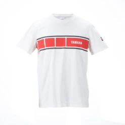 Genuine Yamaha Racing Heritage Collection Men's Baltor T-Shirt - White
