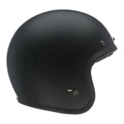 Bell Custom 500 Open-Face Motorcycle Helmet - Matt Black -Motorcycle Equipment Store BE70802422 56578.1642255708
