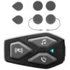 Interphone U-COM 3 Motorcycle Bluetooth Intercom With 40mm HD Speakers -Motorcycle Equipment Store FINTUCOM3HD 52286.1663088071