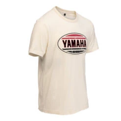 Genuine Yamaha Faster Sons Travis Men's T-Shirt - Broken White -Motorcycle Equipment Store FSWHITE2 71258.1650962112