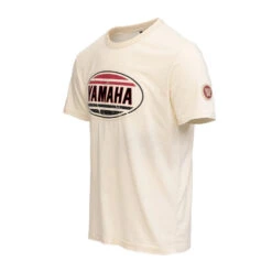 Genuine Yamaha Faster Sons Travis Men's T-Shirt - Broken White -Motorcycle Equipment Store FSWHITE4 92035.1650962112