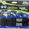Rok Strap Adjustable 450-1500MM 25MM Motorcycle Strap Reflective 2 Pack - Black
