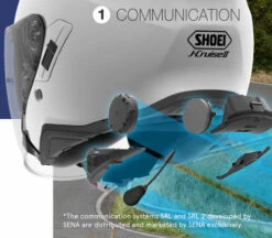 SHOEI J-Cruise2 Open Face Motorcycle Helmet - Matt Black -Motorcycle Equipment Store J Cruise Article 1 66790.1585913479