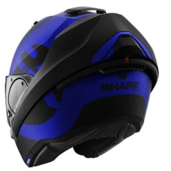 Shark Evo-ES Modular Flip Motorcycle Helmet - Kedje Blue BKB -Motorcycle Equipment Store Kedje5 82835.1645282730