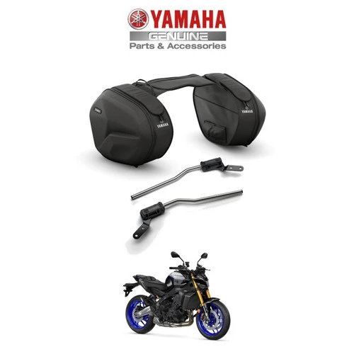Genuine Yamaha MT-09 & SP 2024 Onwards Soft Side Pannier Bag Luggage Kit 3 Genuine Yamaha MT-09 & SP 2024 Onwards Soft Side Pannier Bag Luggage Kit