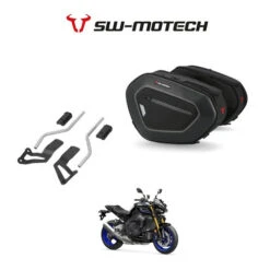 SW-Motech Soft Side Pannier Bag Stay Luggage Kit For Yamaha MT-10