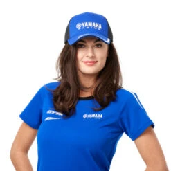 Genuine Yamaha Paddock Blue Adult Lifford Race Cap -Motorcycle Equipment Store N22 FH312 E1 00 Paddock Blue Race Cap Adult EU Studio 005 Tablet 97195.1663945235