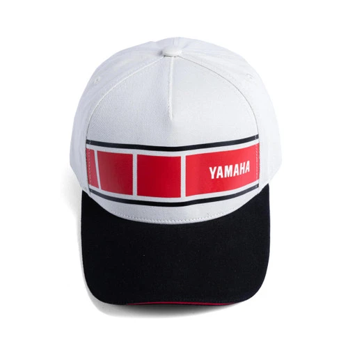 Genuine Yamaha Race Heritage Adult Cap - Off-White 4 Genuine Yamaha Race Heritage Adult Cap - Off-White - Image 2