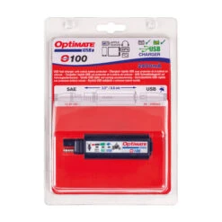 Optimate O100 USB Charger -Motorcycle Equipment Store O100 UP1 76743.1668270816