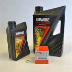 Yamalube 5l Fully Synthetic Oil Service Kit -Yamaha YZF R1 & R1M 2015 On- & MT-10 & SP