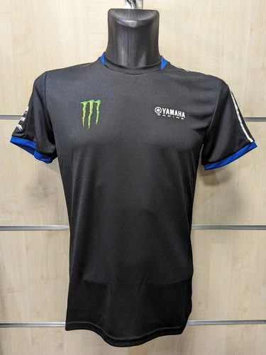 Genuine Yamaha Monster Energy Replica Team Men's T-Shirt 'Derby' 3 Genuine Yamaha Monster Energy Replica Team Men's T-Shirt 'Derby'