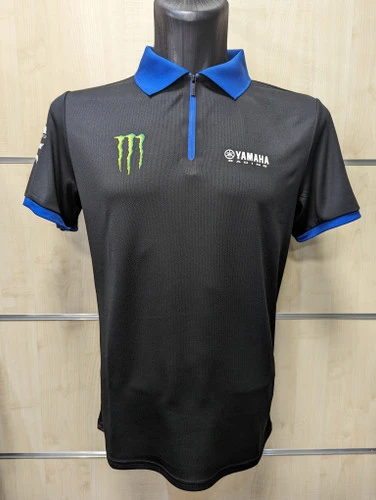 Genuine Yamaha Monster Energy Replica Team Men's Polo Shirt 'Hull' 3 Genuine Yamaha Monster Energy Replica Team Men's Polo Shirt 'Hull'