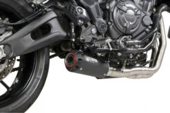 Scorpion Red Power Black Ceramic Full Exhaust System For Yamaha MT-07 2022 Onwards -Motorcycle Equipment Store PYA121SYSBCER CLOSE 1200x800 12833.1665591067
