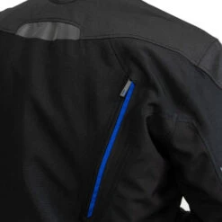 Genuine Yamaha MT Paz Men's Textile Jacket Black/Blue - Made By IXON -Motorcycle Equipment Store Paz Black Blue 7 89712.1635344828