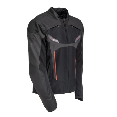 Genuine Yamaha MT Paz Men's Textile Jacket Black/Orange - Made By IXON 4 Genuine Yamaha MT Paz Men's Textile Jacket Black/Orange - Made By IXON - Image 2