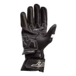 RST Pilot Leather Summer Motorcycle Gloves -Black/White -Motorcycle Equipment Store Pilot 102404 blk 1 38138.1650547753