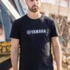 Genuine Yamaha Men's 'Revs' Collection Pretoria T-Shirt - Black -Motorcycle Equipment Store Pretoria Black 09673.1668610987