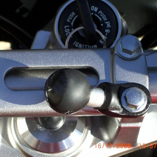 RAM Mount 9mm Angled Bolt Head Adapter Ball Base With 1" Ball 6 RAM Mount 9mm Angled Bolt Head Adapter Ball Base With 1" Ball - Image 4